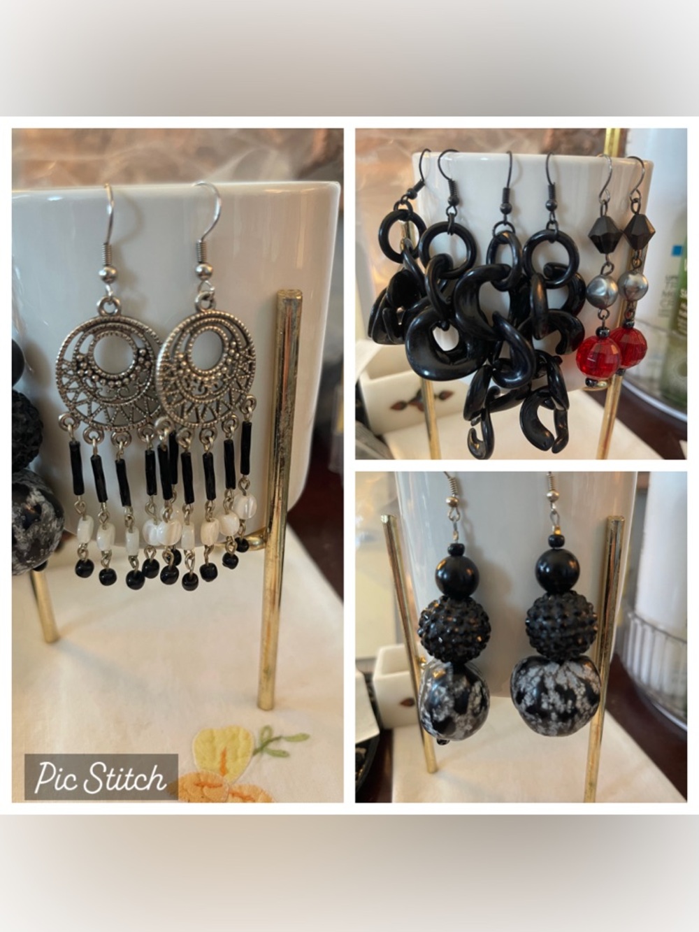 5️⃣ PairEarrings/Jewelry/Craft Supplies